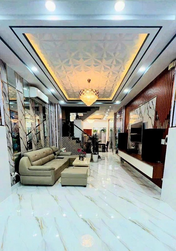 NHÀ HẺM XE HƠI THÔNG, XÂY KIÊN CỐ, 4 TẦNG, NƠI CÁN BỘ Ở, DÂN TRÍ CAO, 6.99  TỶ