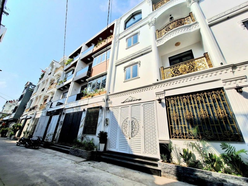 NHÀ ĐẸP THANG MÁY, NGANG 10M, HẺM XE HƠI HUỲNH TẤN PHÁT, 8.5 TỶ