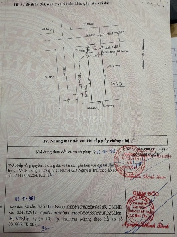 NHÀ ĐẸP GIÁ TỐT – CHÍNH CHỦ CẦN BÁN NHANH CĂN NHÀ BÌNH THÀNH – P. Bình Hưng Hòa B, Q.Bình Tân,