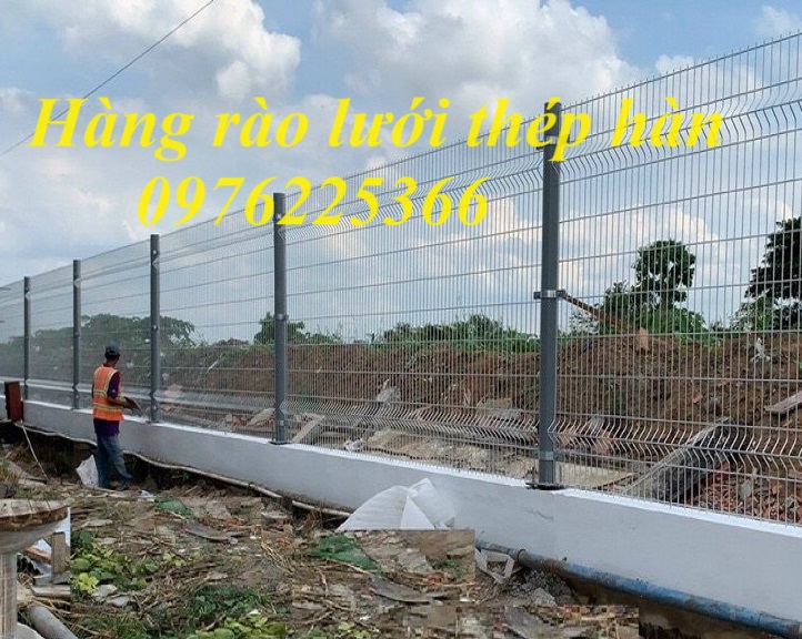 Hàng rào lưới thép khu công nghiệp D4, D5, D6