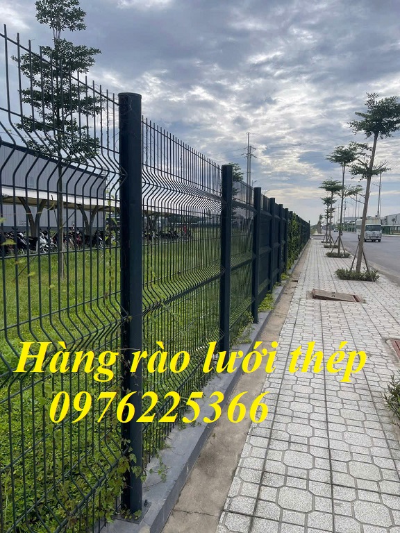 Hàng rào lưới thép khu công nghiệp D4, D5, D6