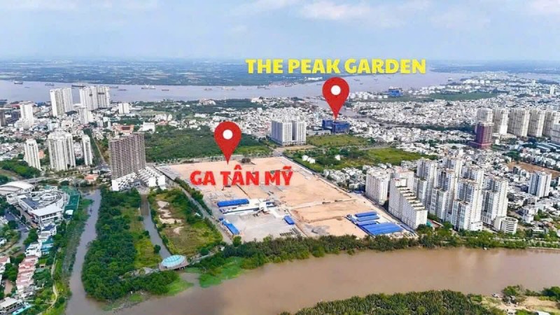 Chính thức nhận giữ chỗ có hoàn lại The Peak Garden với giá từ 75 triệu/m2 gần ga Metro Tân Mỹ,