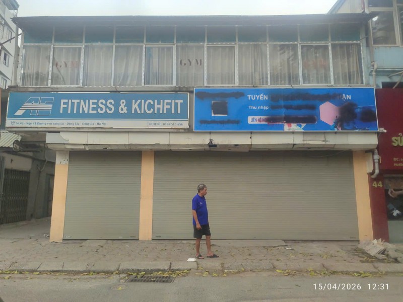 CHO THUÊ NHÀ 2 MẶT ĐƯỜNG – ĐÔNG TÁC, KIM LIÊN, ĐỐNG ĐA, HÀ NỘI