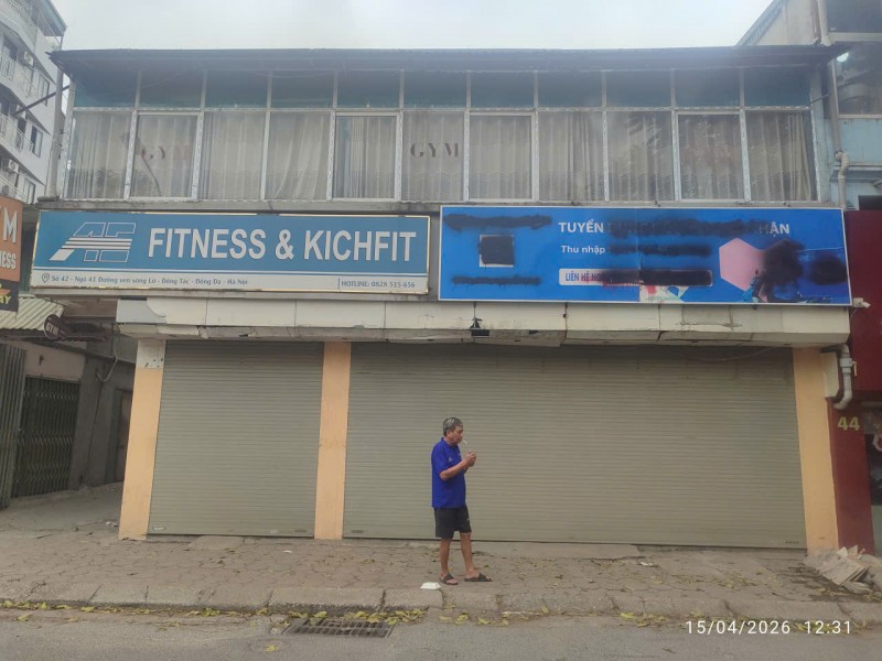 CHO THUÊ NHÀ 2 MẶT ĐƯỜNG – ĐÔNG TÁC, KIM LIÊN, ĐỐNG ĐA, HÀ NỘI