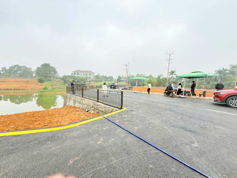 Chủ cần bán gấp lô đất 100m2 tại Đồng Trạng - Hòa Lạc, gần Khu Công Nghệ Cao giá siêu rẻ