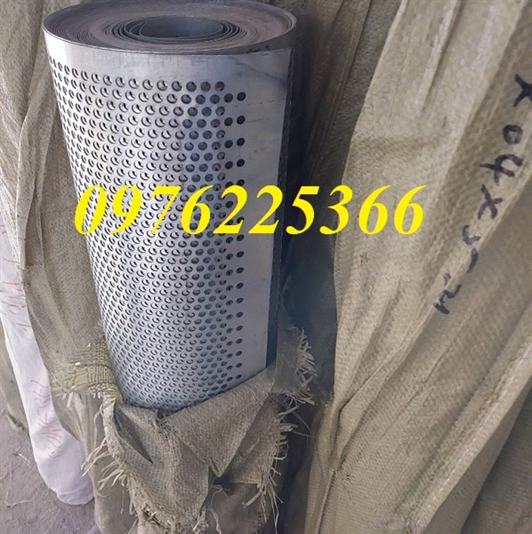 Tôn đột lỗ tròn, lưới thép đột lỗ 