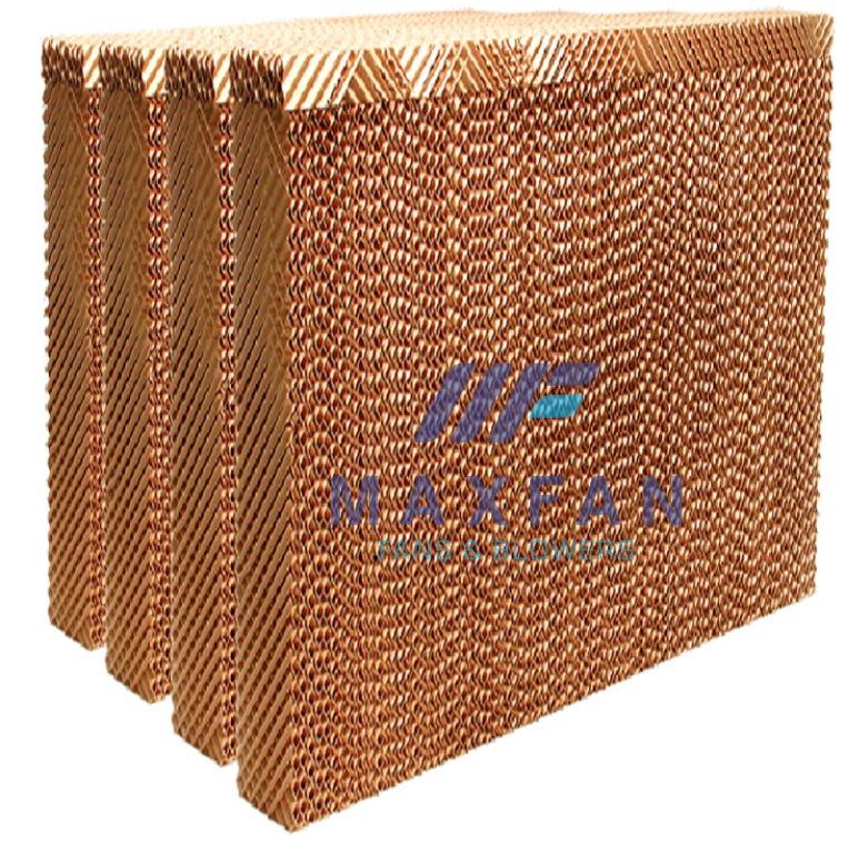 Tấm làm mát dạng tổ ong quạt hơi nước