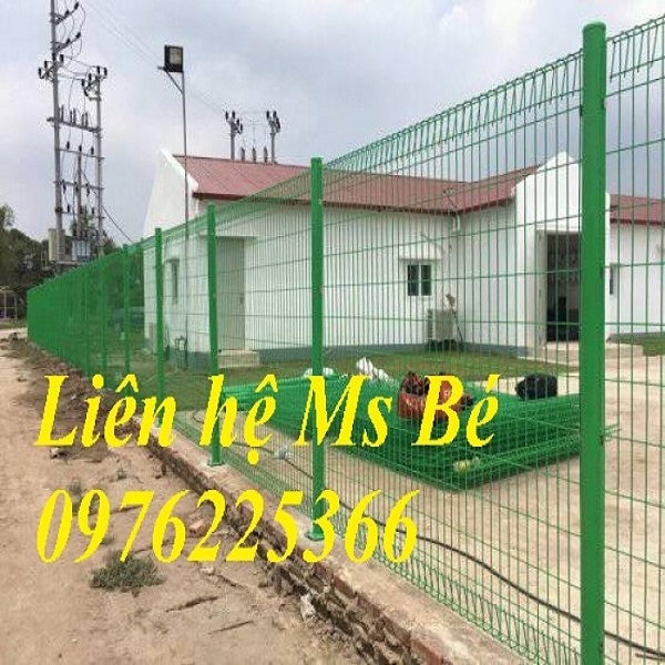 Hàng rào gập tam giác hai đầu - Hàng rào lưới thép hàn 