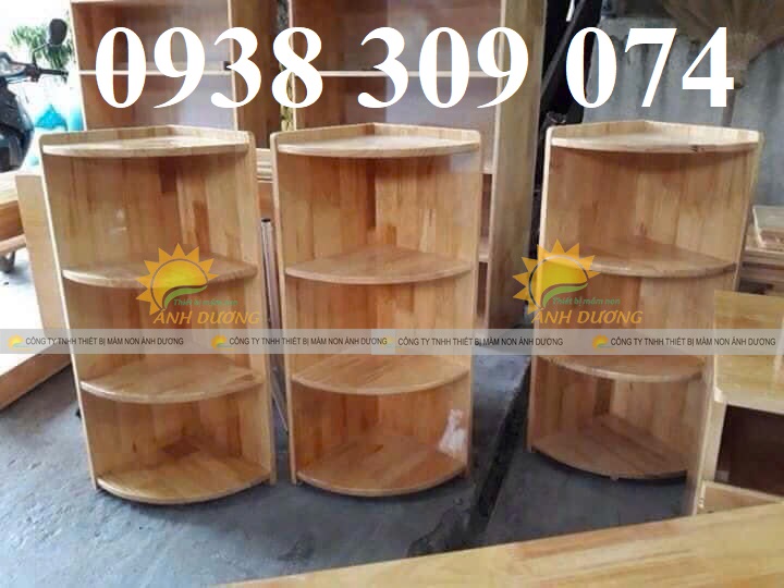 Kệ góc mầm non,kệ cá nhân mầm non, kệ học liệu nhà trẻ