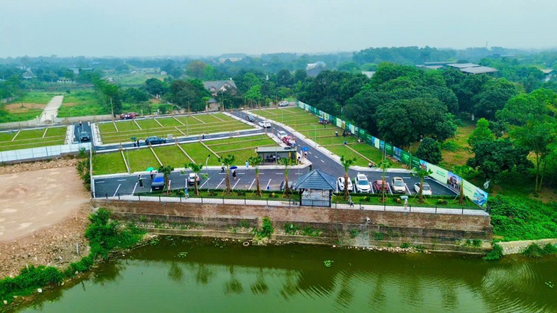 Đây rồi lô đất 2 tỷ , 100m full thổ , tại CNC Hòa Lạc ,ĐH FPT , ĐHQG Hà Nội