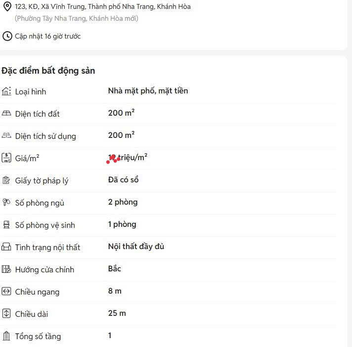 NHÀ VƯỜN KIÊM BÃI GỬI XE