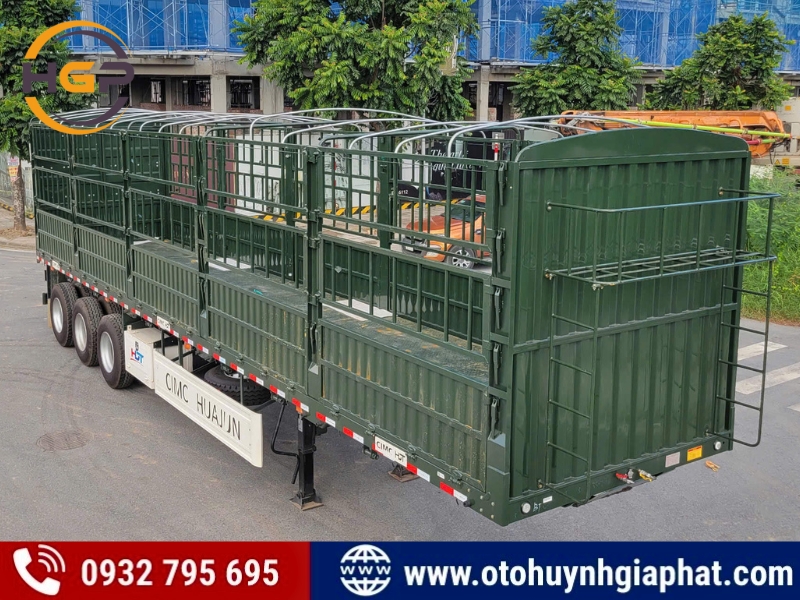 Bán mooc lồng khung mui CIMC HUAJUN cao 4 mét sx 2026