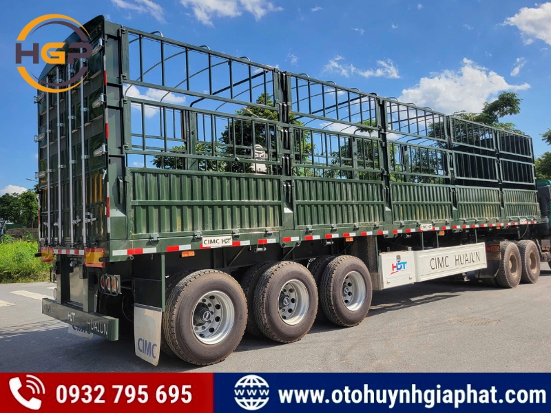 Bán mooc lồng khung mui CIMC HUAJUN cao 4 mét sx 2026