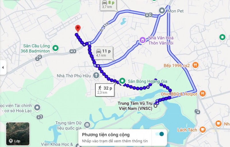 CHÍNH CHỦ BÁN LÔ ĐẤT HÒA LẠC, MẶT ĐƯỜNG TỈNH 420. CÁCH TRUNG TÂM VŨ TRỤ VIỆT NAM 2,3KM. VỊ TRÍ LÕI