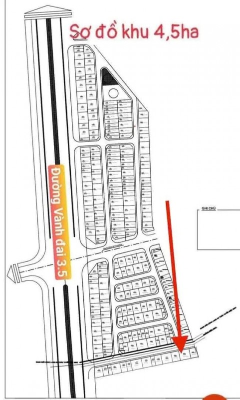 CHÍNH CHỦ BÁN LÔ ĐẤT DỊCH VỤ VAN CANH KHU 4.5HA DIỆN TÍCH 54M GIÁ 18XTR/M