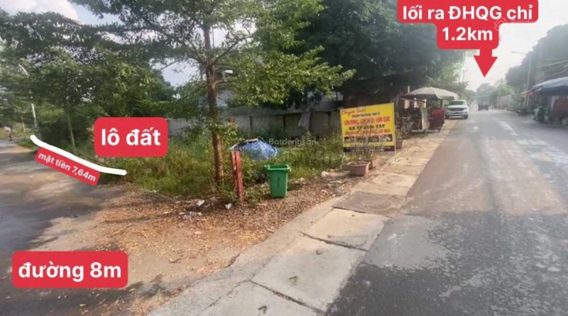 Bán đất ĐồngTrạng Hoà Lạc gần khu Công Nghệ Cao và ĐH FPT giá 2,6 tỷ. LH 033.999.8988