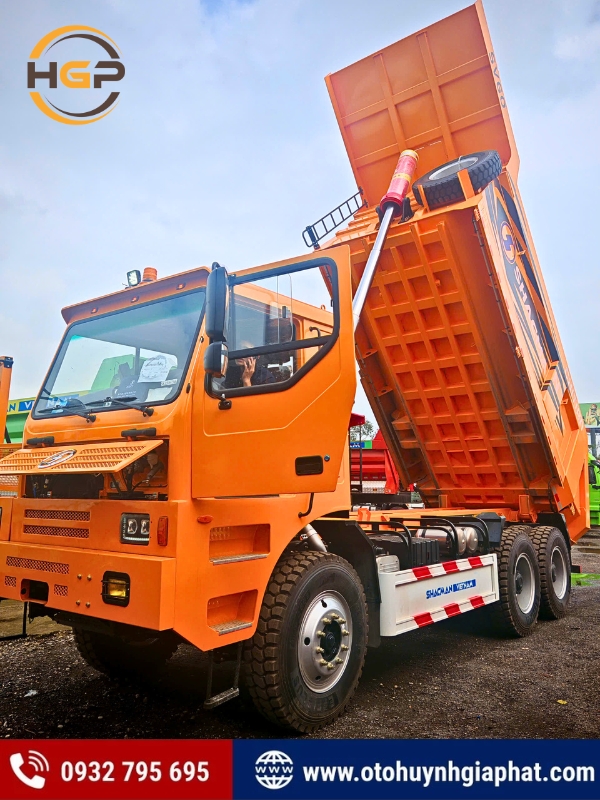 HOT DEAL TRONG TUẦN – XE BEN SHACMAN ĐẦU LỆCH 385HP CUMMINS