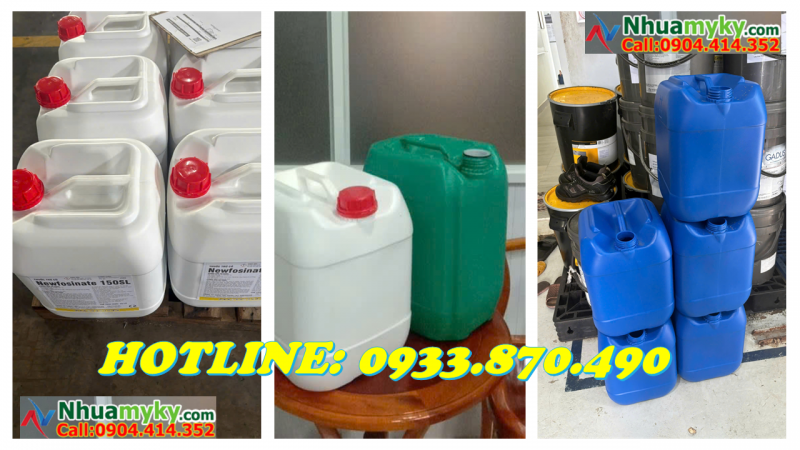 Can nhựa 500ml đựng caramel, can nhựa 1 lít đựng nước đường, can nhựa 2 lít đựng dầu dừa 