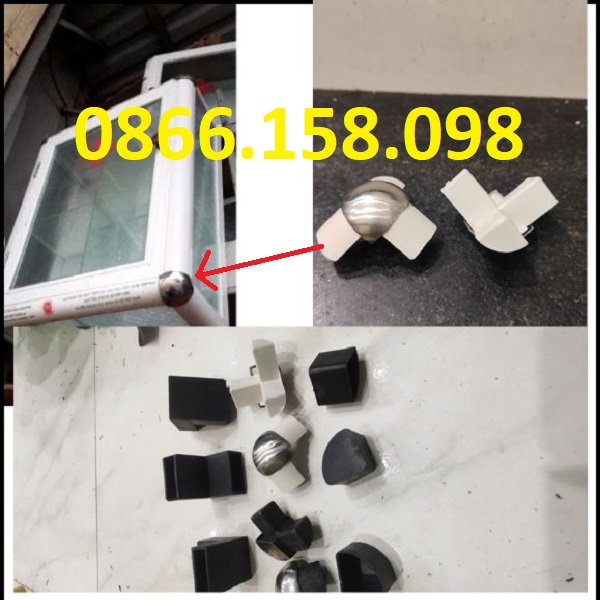 Bo góc tủ nhôm 2 chân, bo góc tủ nhôm 3 chân bền đẹp