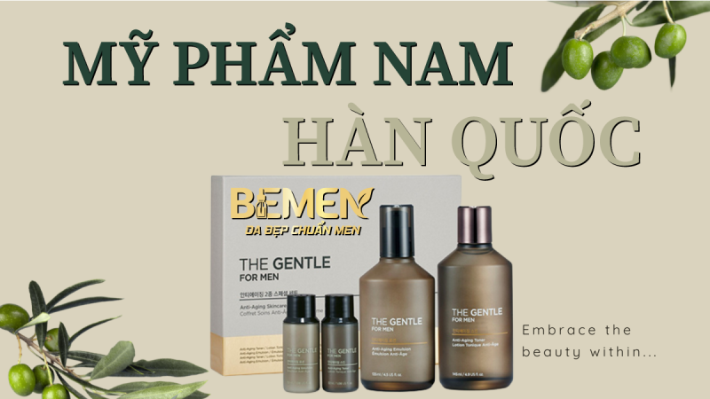 Mỹ phẩm nam Hàn Quốc – Xu hướng chăm sóc da hiện đại dành cho phái mạnh