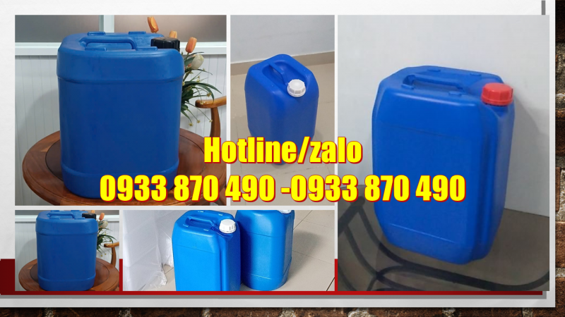 Can nhựa 30 lít đựng dầu mỏ, can 25 lít vuông đựng dầu khí, can 20 lít đựng chất khoáng sản 