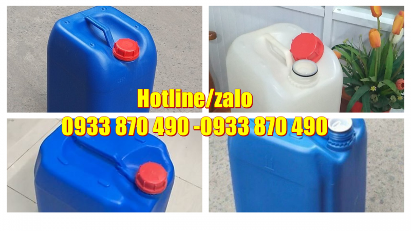 Can nhựa 30 lít đựng dầu mỏ, can 25 lít vuông đựng dầu khí, can 20 lít đựng chất khoáng sản 