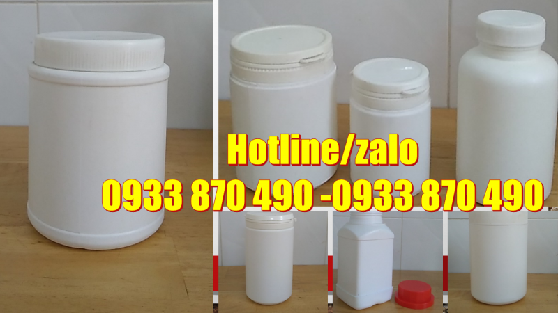 Hủ nhựa 500g có sẵn nắp garenti, hủ nhựa 1 ký đựng bột nắp có sẵn màng nhôm 