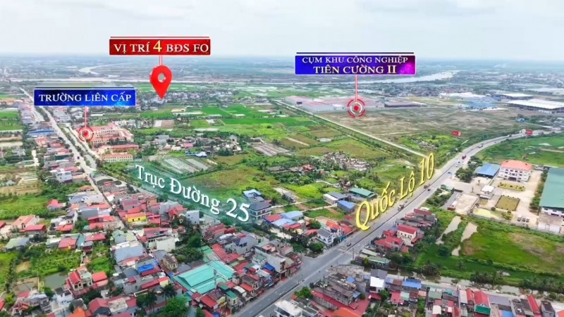 Cơ hội sở hữu đất đẹp - Mặt đường Thiên Kha, Tiên Cường, Tiên Lãng - Ngay khu công nghiệp