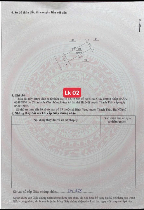 100m sát ngã 4 chợ Hòa Lạc, mặt trục chính kinh doanh luôn, sát cổng ĐHQG, gần Quốc Lộ 21A mở rộng