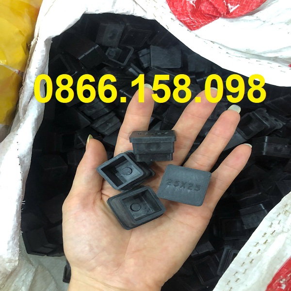Các loại bịt đầu sắt hộp vuông 25x25mm