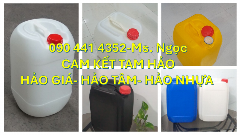 Can nhựa chứa xăng dầu 25 lít, can nhựa 20 lít đựng hóa chất ngành y tế 