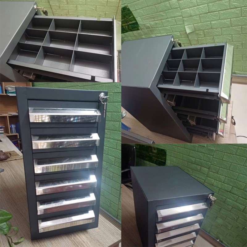 Tủ dụng cụ 6 ngăn KT : W250x350xH500mm Tủ dụng cụ 6 ngăn KT : W250x350xH500mm . Đây là loại tủ đựng 