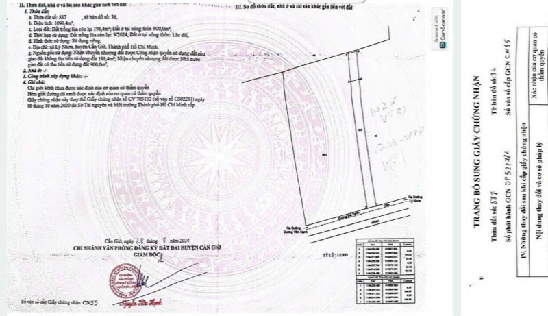 ĐẤT ĐẸP - ĐẦU TƯ SINH LỜI - Chính Chủ Bán Nhanh Lô Đất Xã Lý Nhơn, Cần Giờ, HCM