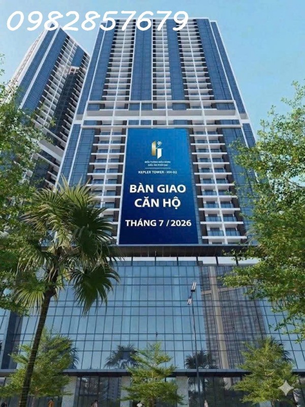Bán căn 02pn Tháp đôi Kepler Land, tầng đẹp, diện tích 65.5m2, giá siêu rẻ
