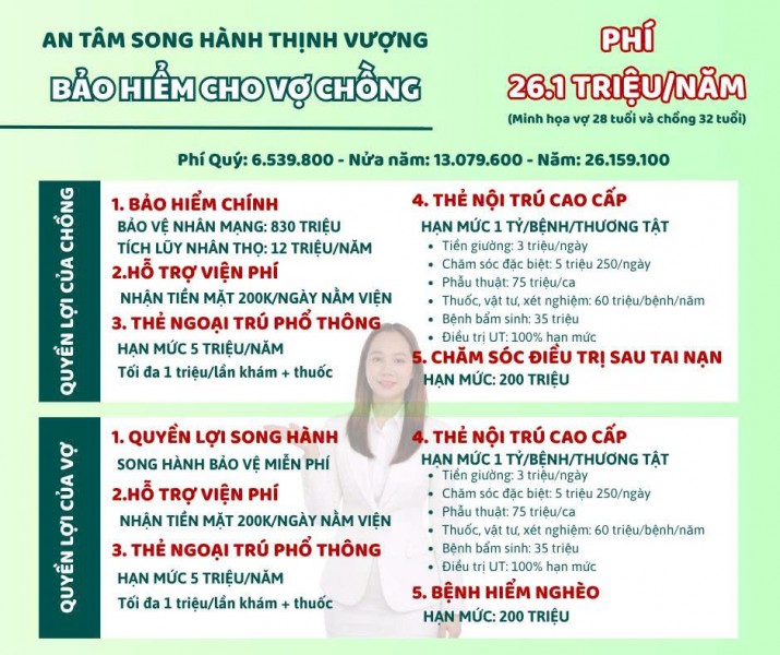 Mua bảo hiểm Dai-ichi Life cho 2 vợ chồng ở đâu uy tín?