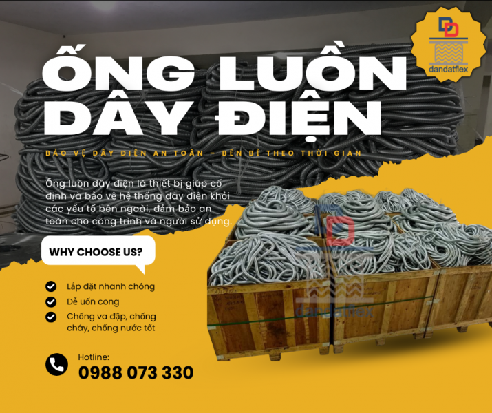 ỐNG RUỘT GÀ LÕI THÉP | ỐNG LUỒN DÂY ĐIỆN | ỐNG THÉP LUỒN DÂY ĐIỆN