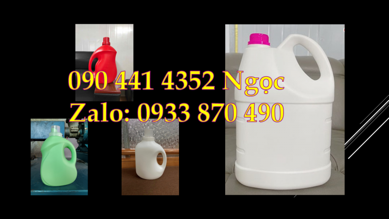 Can nhựa 20 lít xanh đựng nhớt, can nhựa 25 lít tròn, can vuông 30 lít đựng dầu khí 
