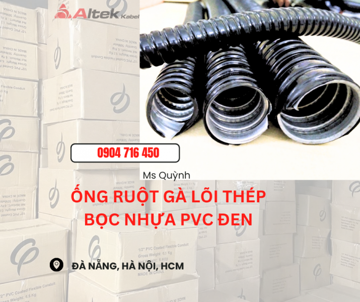 Ống ruột gà lõi thép phi 13,16,32,39,42 Đà Nẵng, Hà nội, Bắc ninh, Bắc Giang, Hà Tĩnh, Gia Lai,