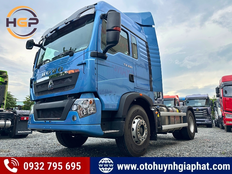 XE ĐẦU KÉO HOWO TX 330HP 1 CẦU - DÒNG XE THỰC CHIẾN & TỐI ƯU CHI PHÍ