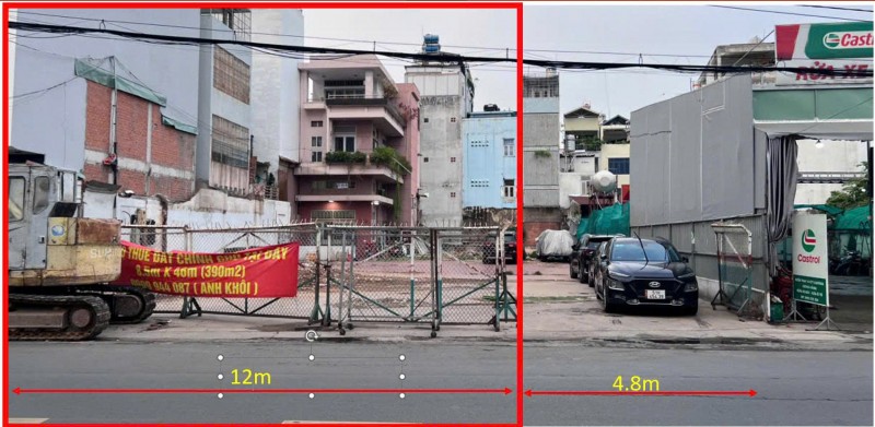 Cho thuê đất mặt tiền 178 Lê Quang Định, Bình Thạnh – Vị trí đẹp, phù hợp KD đa ngành nghề.