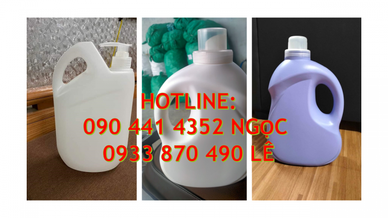 Gía can nhựa 1 lít tròn, can nhựa 2 lít đựng H2S04, can nhựa 5 lít đựng rượu