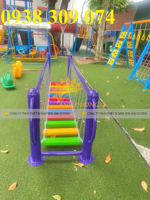 Cầu thăng bằng dao động mầm non,bộ vận động thăng bằng