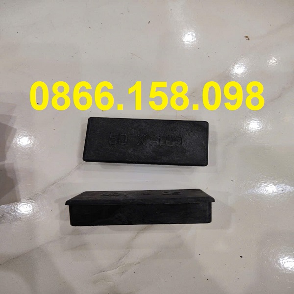 Nút nhựa bịt đầu ống sắt 50x100mm đủ mẫu, giá tốt cho xưởng cơ khí