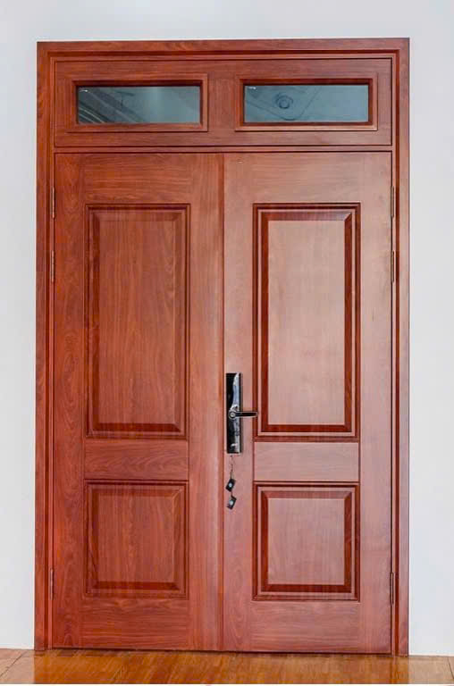 Cửa Thép Vân gỗ tại Cao Lãnh Đồng Tháp - Đẹp như gỗ tự nhiên