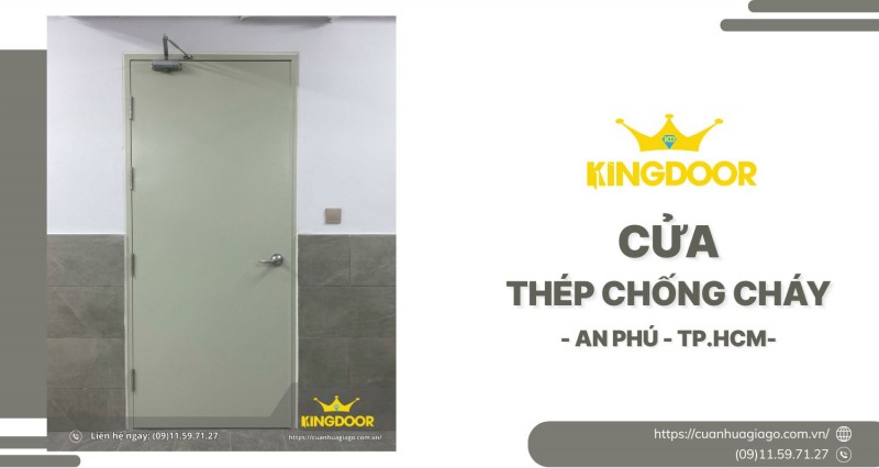 Cửa Thép Chống Cháy Tại An Phú, TP.HCM | Báo Giá 2026