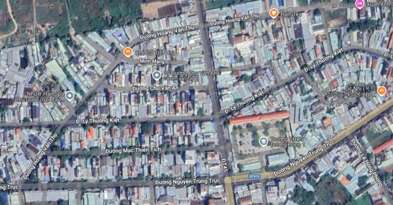 Cơ hội hiếm: nhà đất mặt tiền Chu Văn An – 110m² thổ cư – ngay trung tâm Phú Quốc