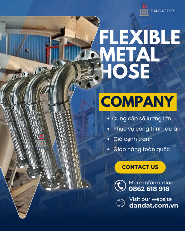 Ống Mềm Inox Công Nghiệp Chịu Nhiệt, Chống Rung Hiệu Quả 