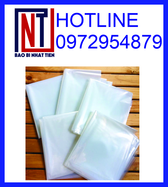 Sản xuất túi nhựa PE giá rẻ, túi nilon PE đa dạng quy cách