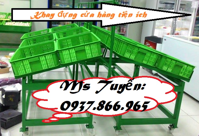 Sọt nhựa chứa rau củ ở cửa hàng tiện ích, sóng nhựa rỗng, sọt cao 15 tại Long Biên 