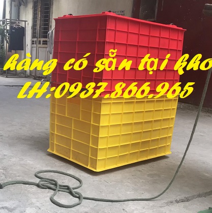Thùng dung tích lớn có bánh xe, thùng nhựa, thùng nguyên sinh 5 bánh xe